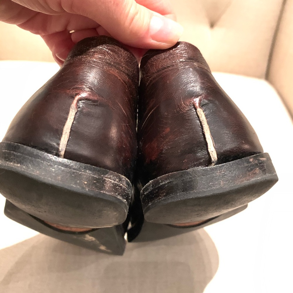 Cydwoq “Carry” Brown Leather Mary Janes size 37.5 - Picture 8 of 9